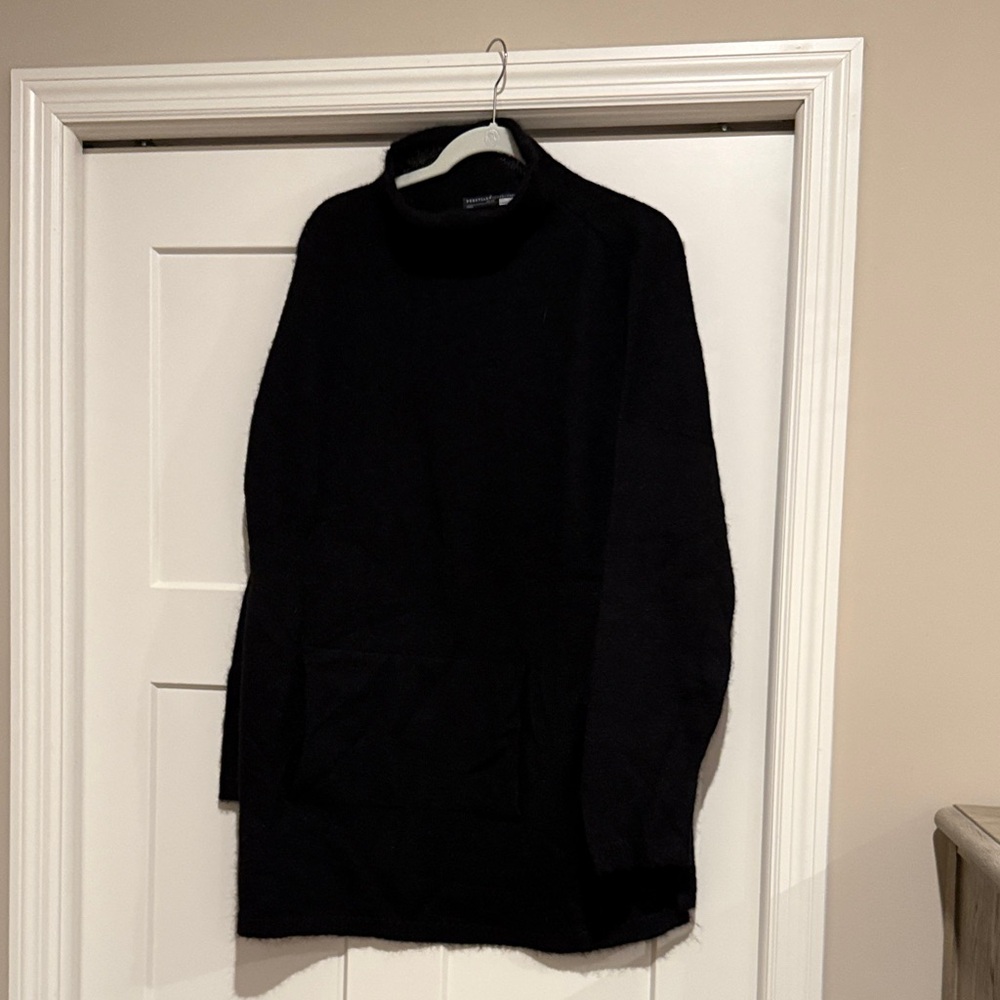 Peruvian Connection Black Turtleneck Sweater
